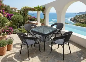 Balcon 4seater Table and Chair Set