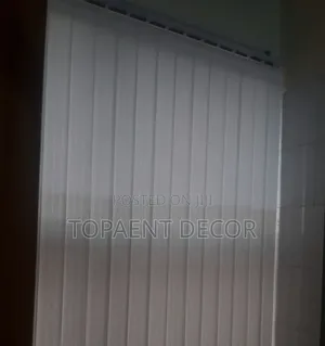 Pure White, Elegance in Looks, Vertical Office Blinds
