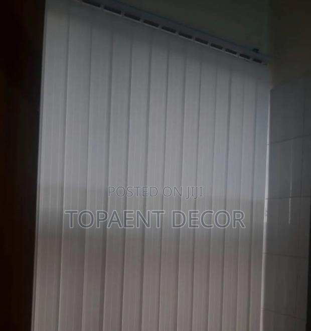 Pure White, Elegance in Looks, Vertical Office Blinds