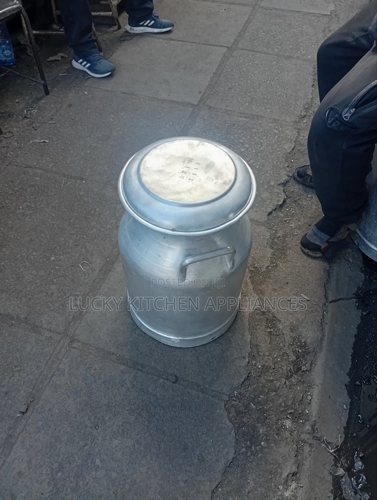 Aluminium Milk Can.
