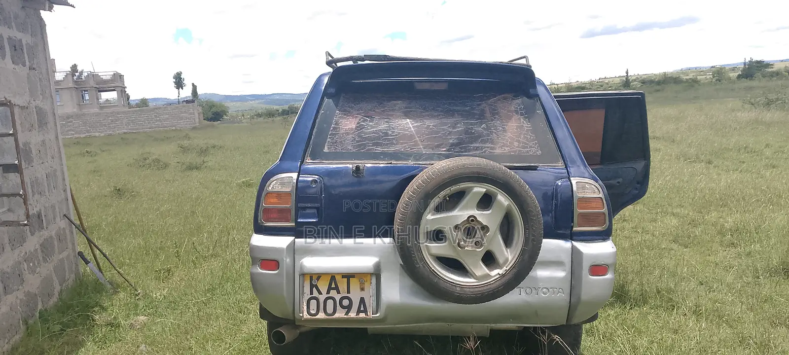 Toyota RAV4 Cabriolet 1998 Blue
