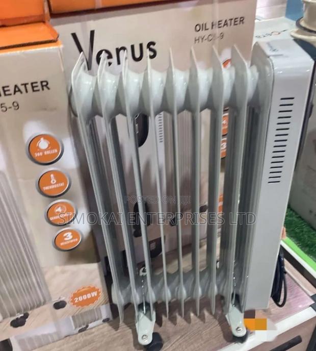 Room Heater for Babies, Elderly,— Venus Hy-C5-9 Oil Heater (2000w)