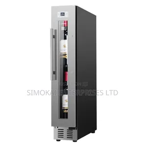 Super-Slim 9 Bottle Wine Refrigerator in Stainless Steel