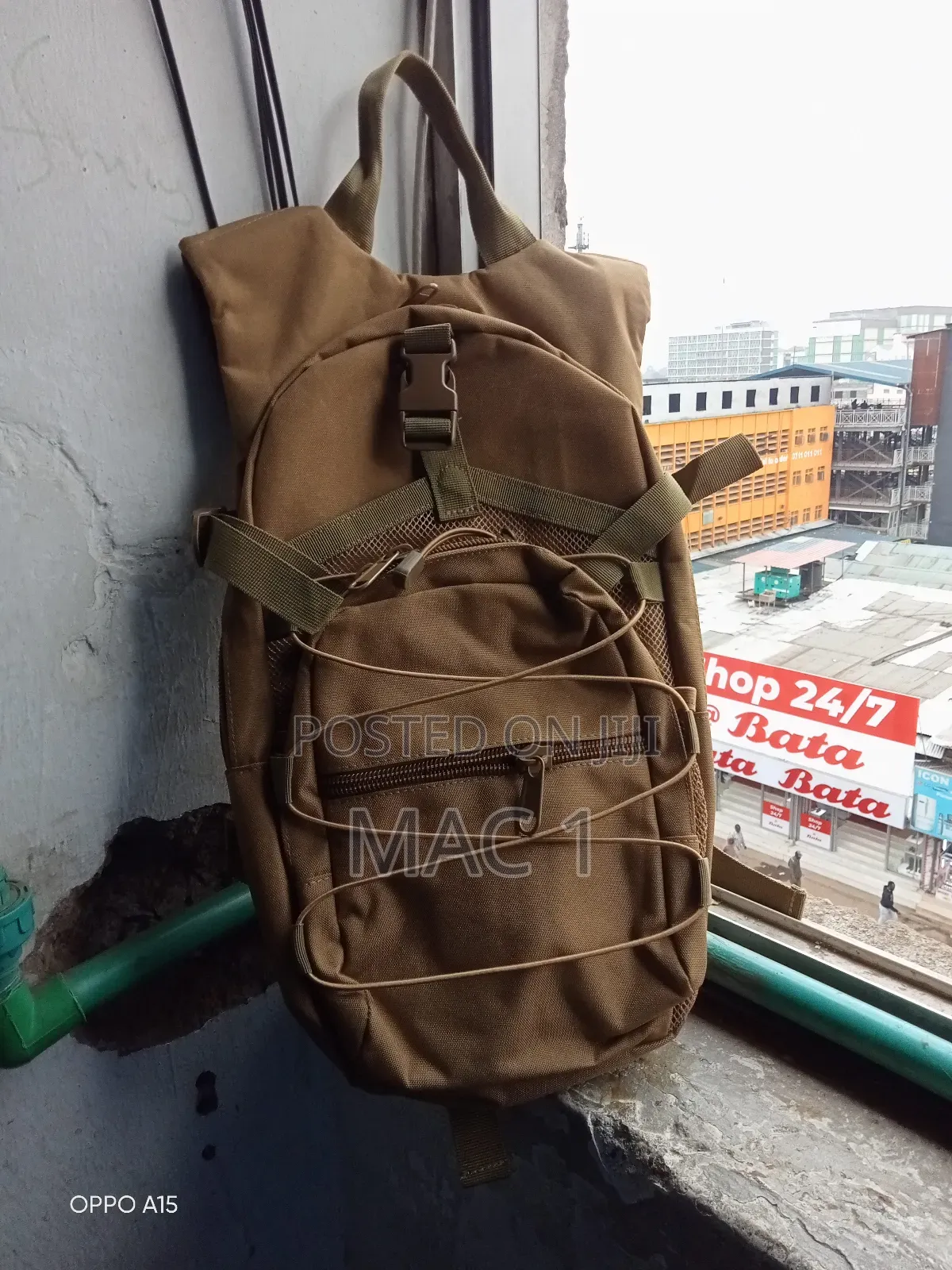 Heavy-Duty Hydration Rucksack With Molle Attachment Points