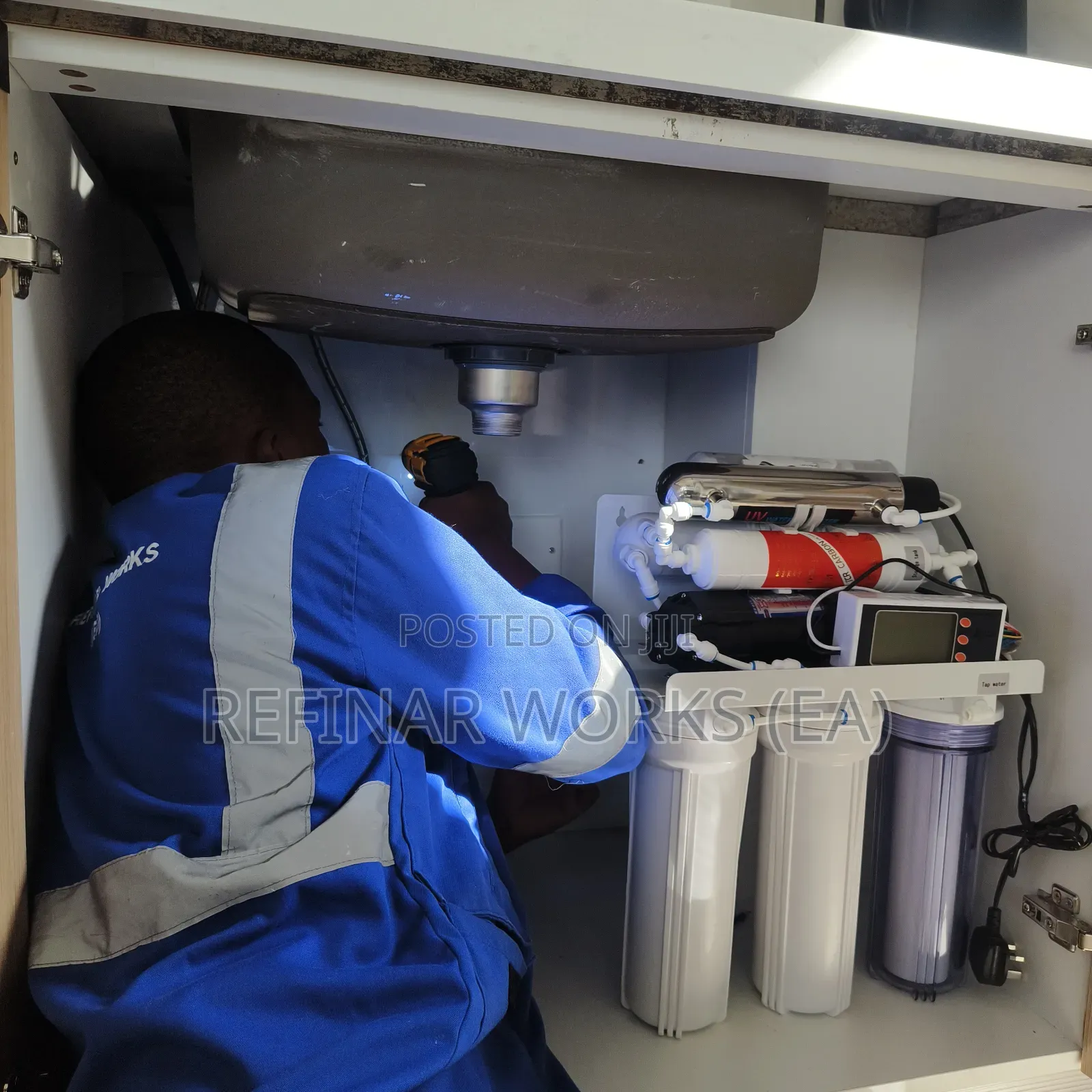 Rongai Homes – Clean Borehole Water Solution | Under Sink Purifier