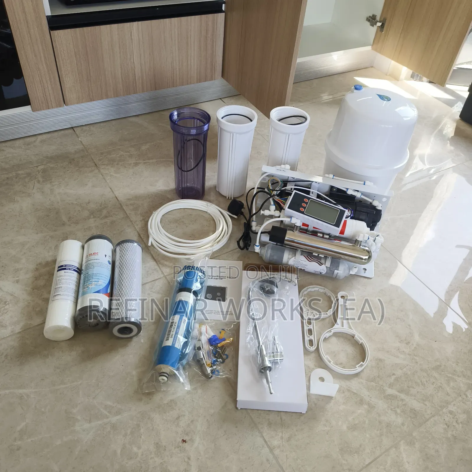 Rongai Homes – Clean Borehole Water Solution | Under Sink Purifier