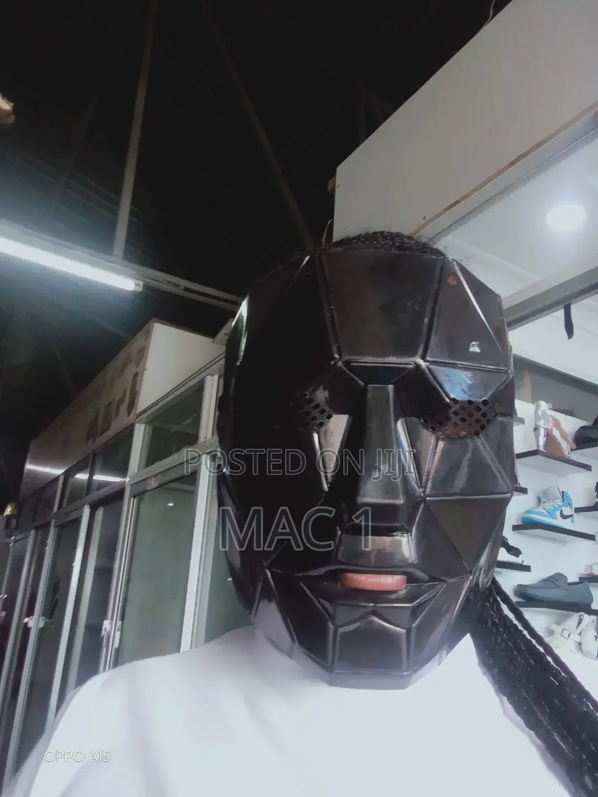 Squid Game Front Man Mask – Premium Black