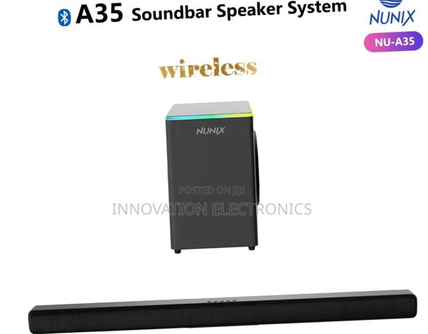 Nunix A35 Soundbar Wireless Speaker System