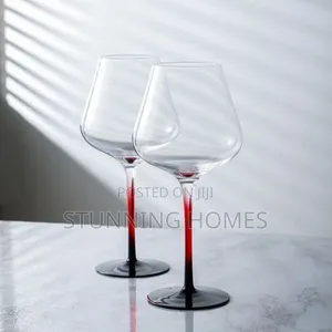 5 Elegant Burgundy Wine Glasses