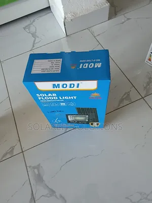 Ultra-Bright 100w Modi Solar Floodlight for Yard Security