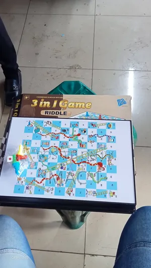Magnetic Foldable 3 in 2 Board Game for Kids and Adults