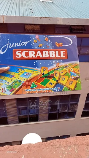 Best and Portable Junior Scrabble 2 in 1 Word Games Fun for Kids