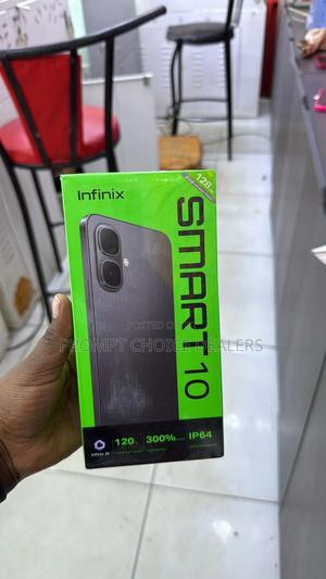 New Infinix Smart 10 128 GB Black