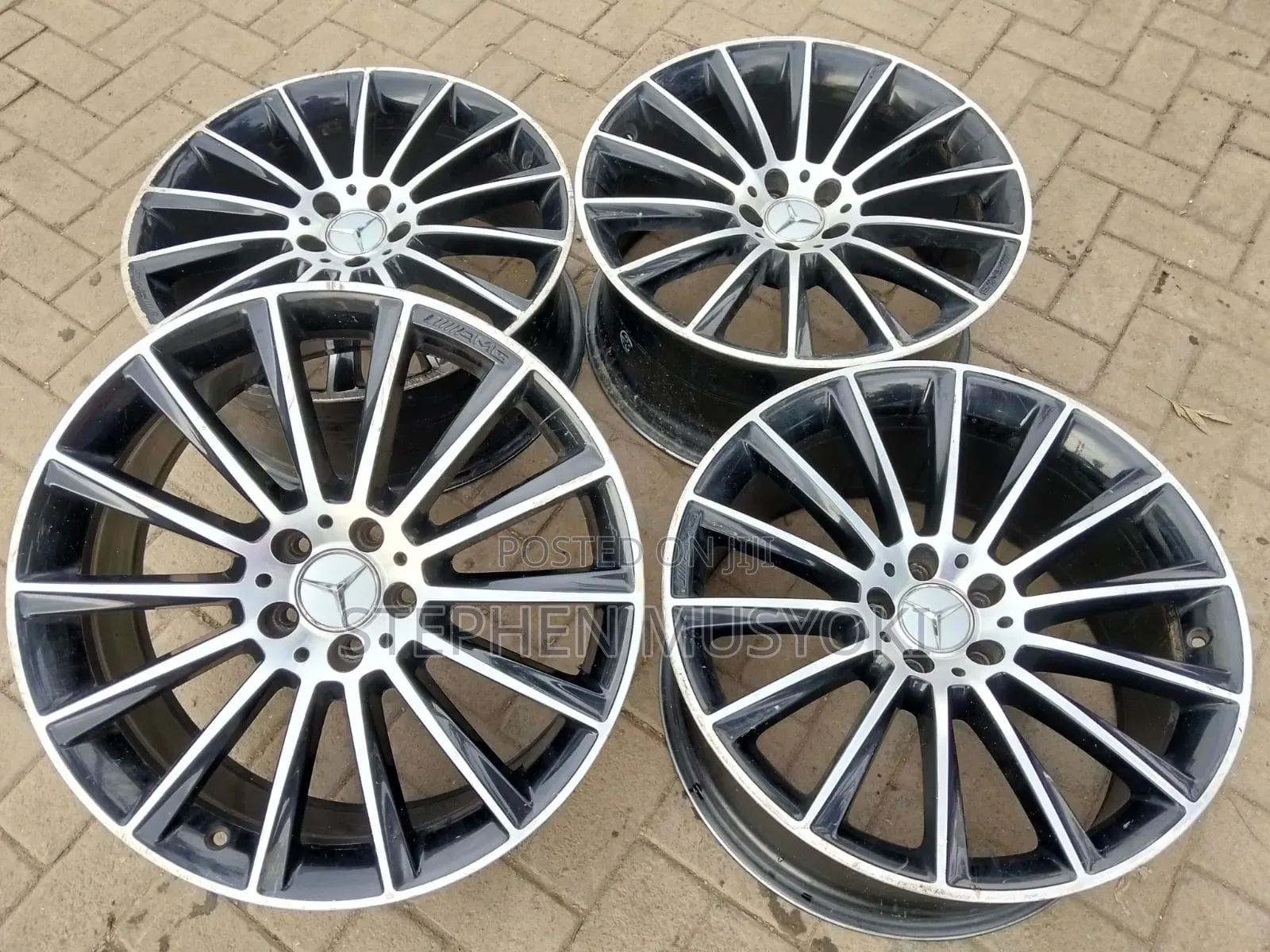 Mercedes Benz E250 Size 19inch Rims