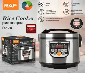 Raf 5l Digital Rice Cooker 900w – Multi-Function Cooker