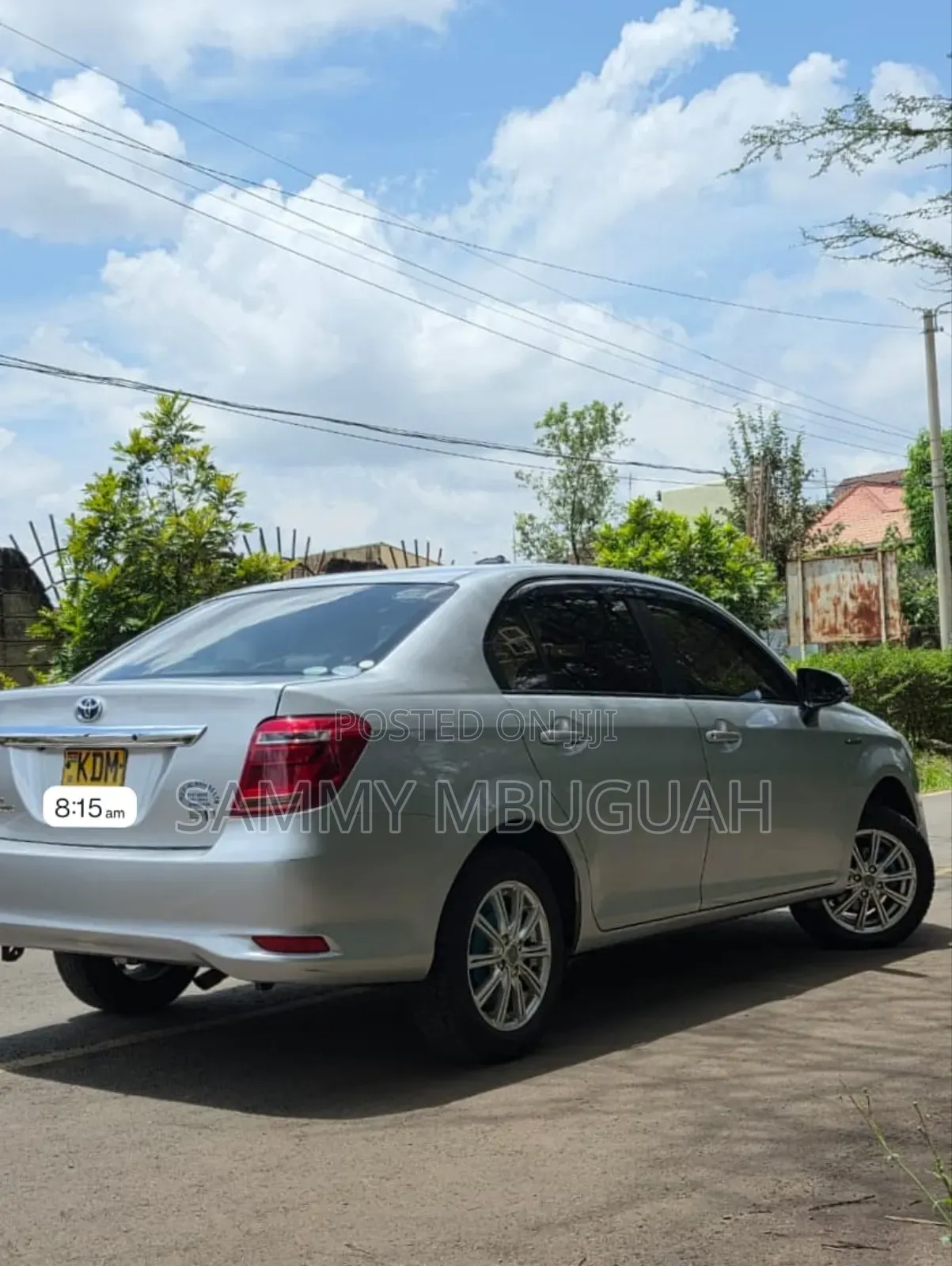Toyota Axio 2016 Silver