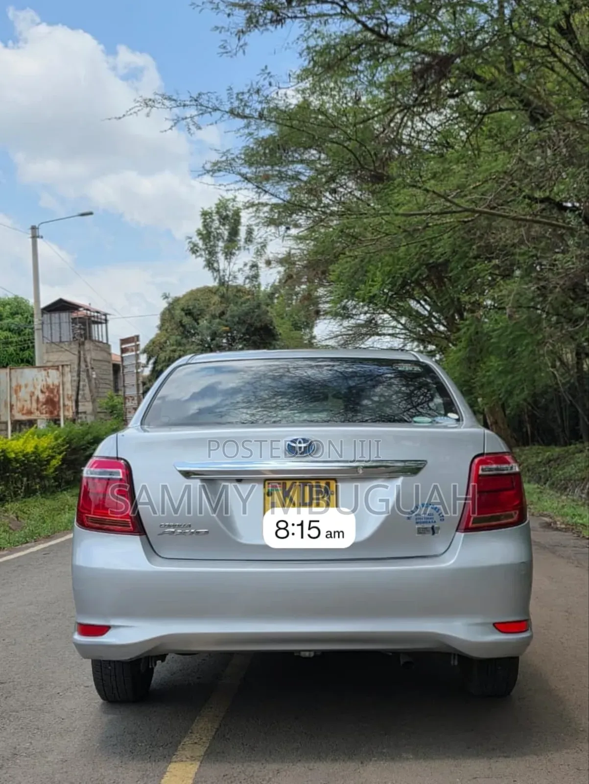 Toyota Axio 2016 Silver