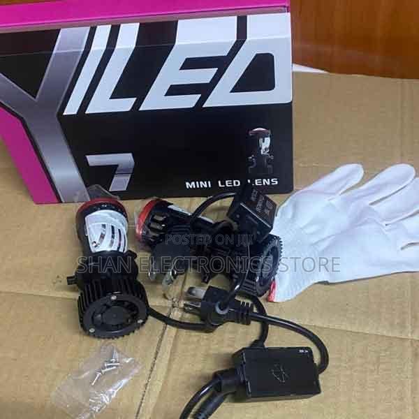 Super Bright 2pcs New Projector Lens Bulb 7 H4 Headlight Car H4