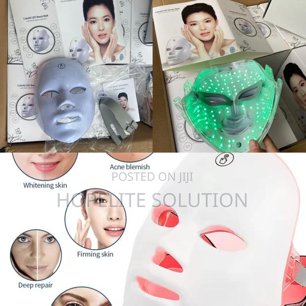 Led Facial Mask Led Light Therapy Tighten Skin Care Beauty Machine