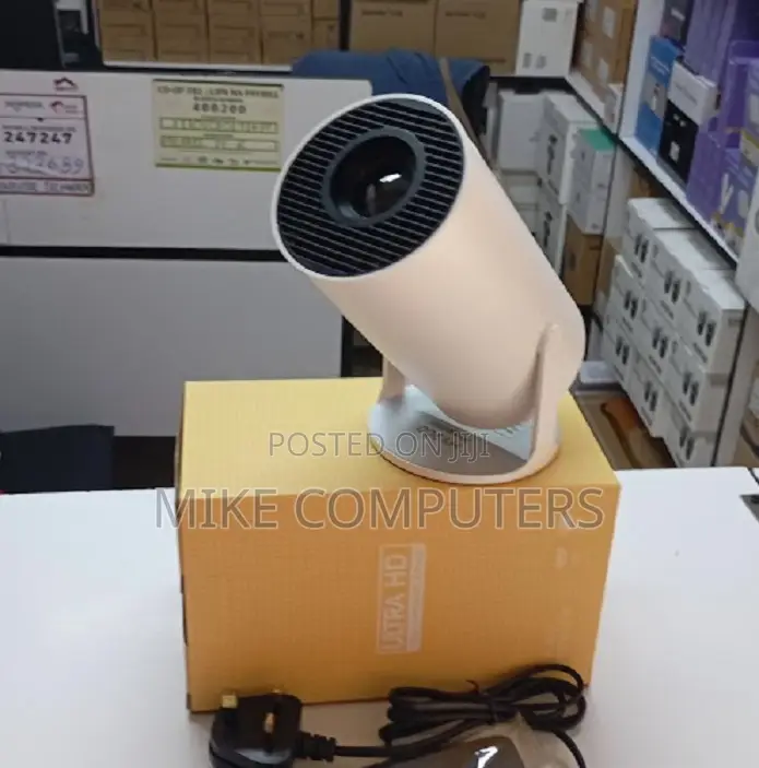 Hy 300 Projector Dual- Band Wifi Portable Projector Bluetooth Connect