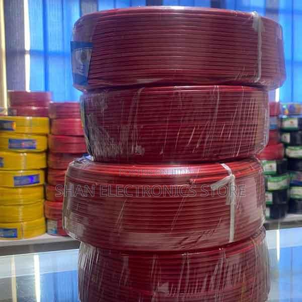Extremely Red/Yellow/Black 4.0mm Single Core Electrical Wiring Cable