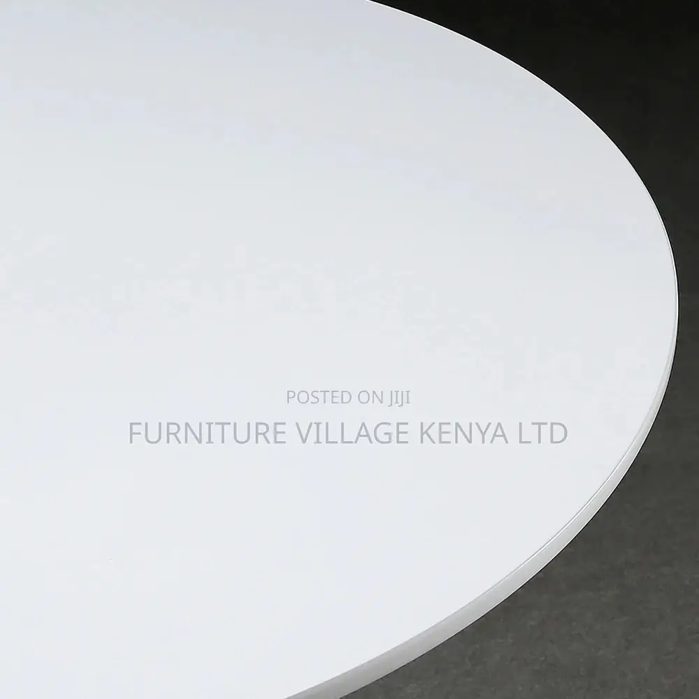 Dining Table; White Pedestal Dining Table