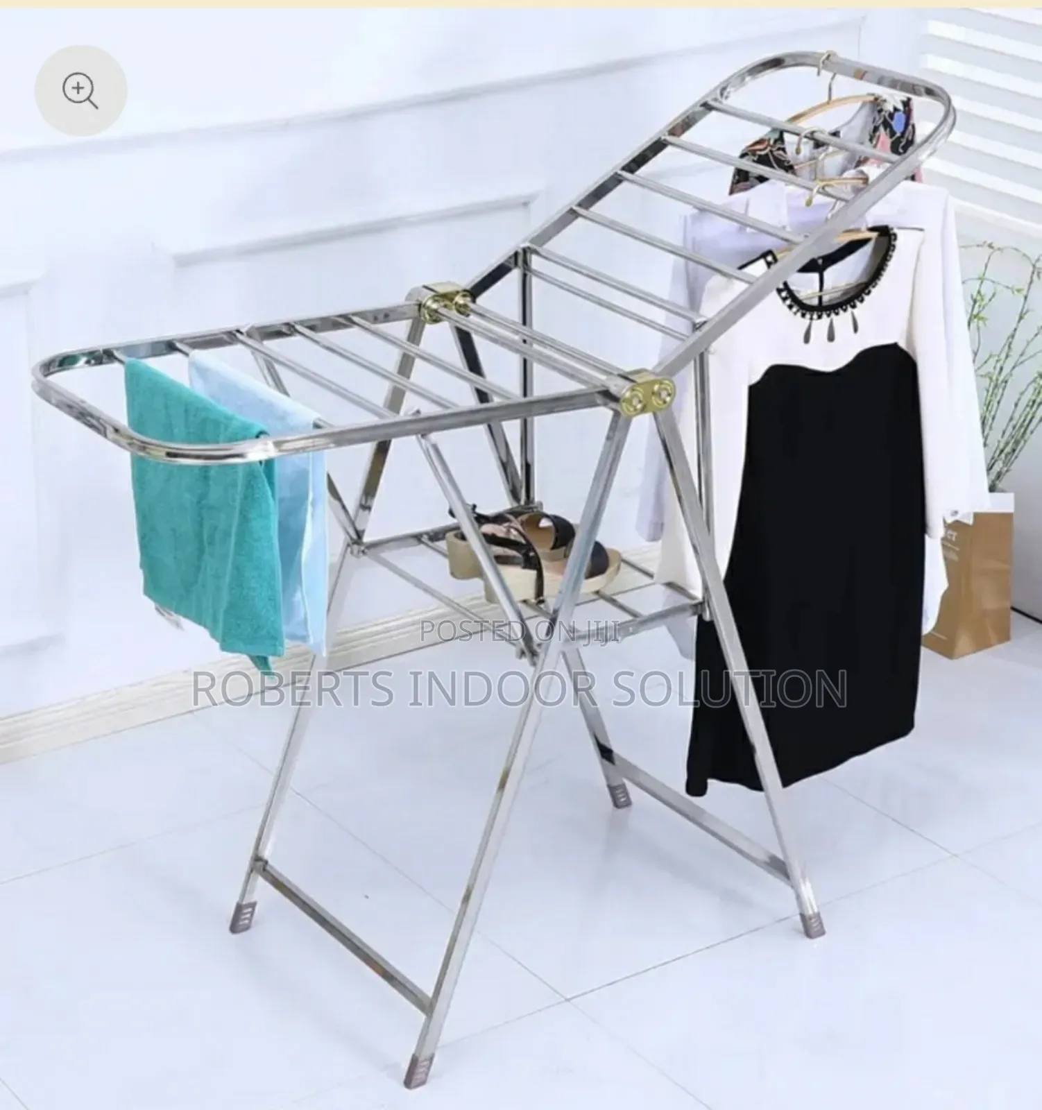 Movable Stainless Outdoor Drying Rack