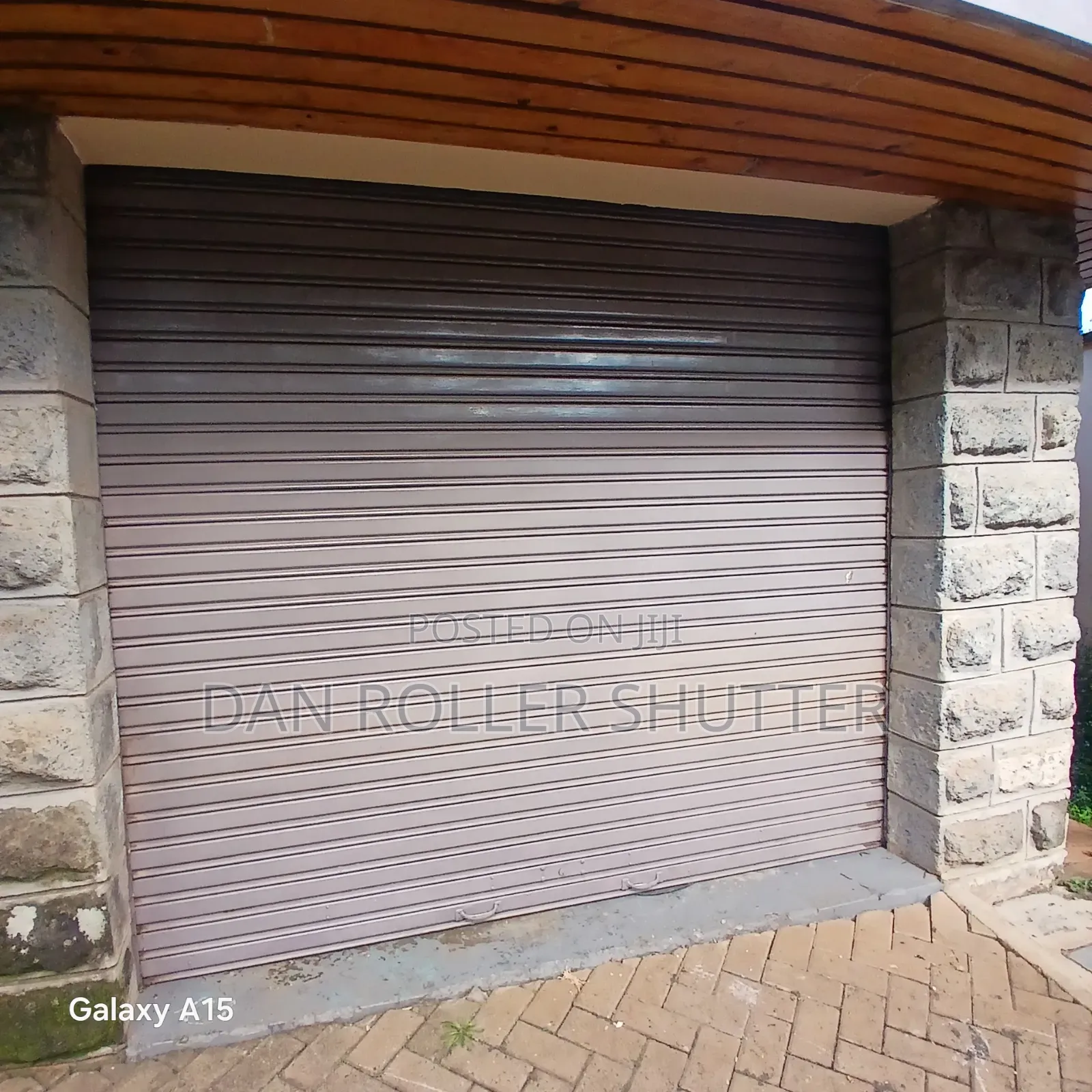 Remote Steel Security Roller Door