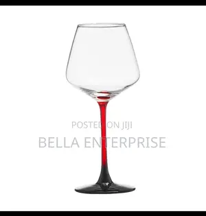 Available Elegant Burgundy Crystal Wine Glassluxury Crystal Wine Glass