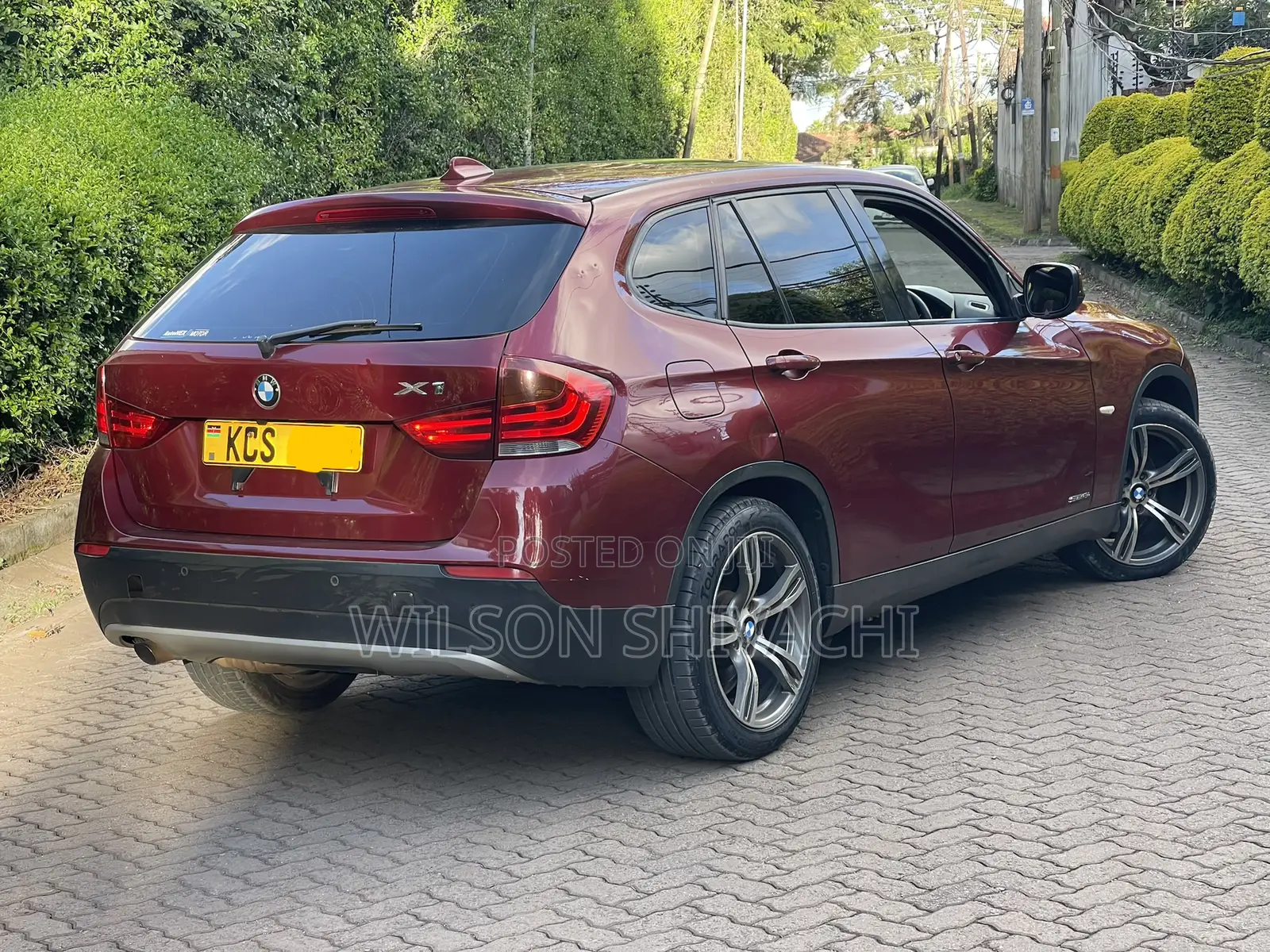 BMW X1 2011 Red