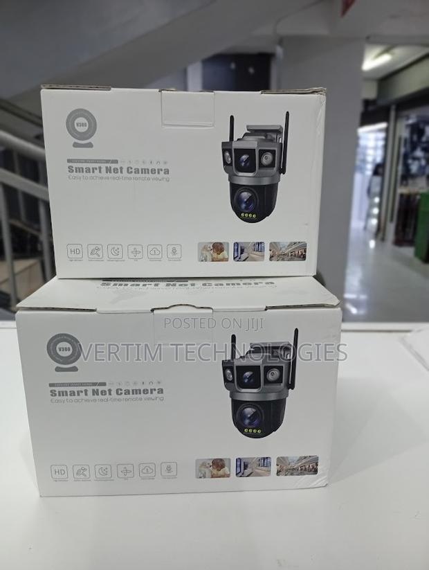 V380 Ac Solar Powered Camera Two Way Audio Cloud Storage/Sd