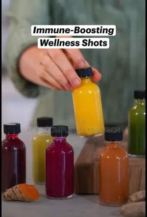 Available Ginger Shots Essential Glass Bottleswellness Shot