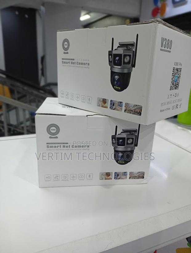 Dual Lens Security Camera V380 Pro Outdoor 4g PTZ Camera - main view