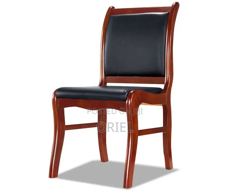 Office Chair : Wooden Frame Conference Office Seat