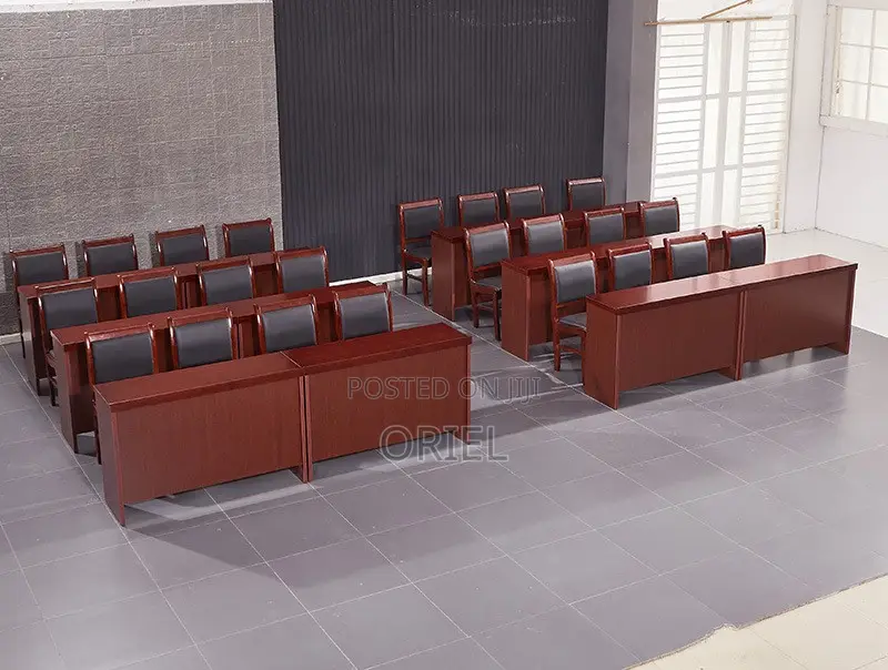 Office Chair : Wooden Frame Conference Office Seat