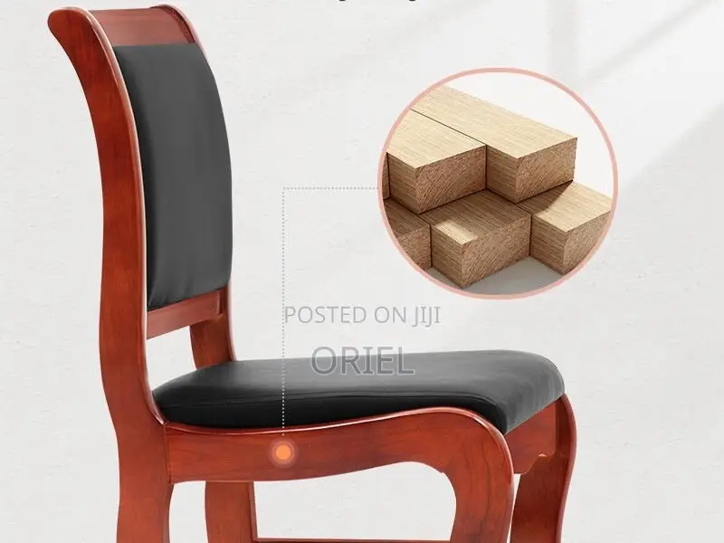 Office Chair : Wooden Frame Conference Office Seat