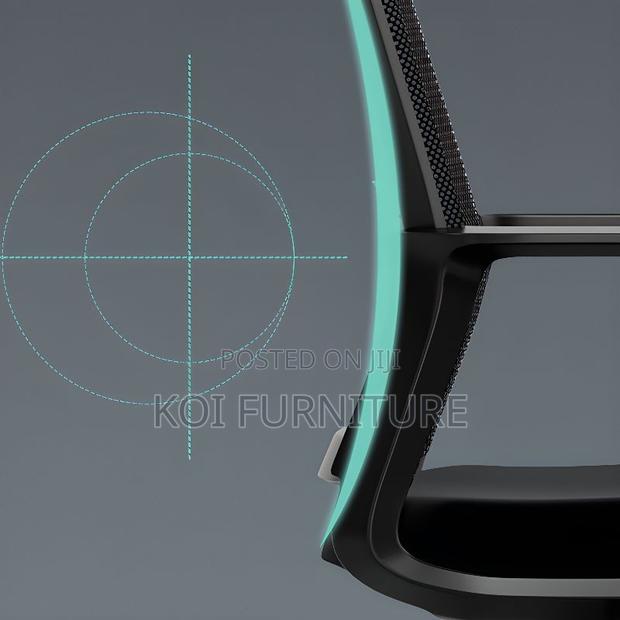 Office Chairs; Mesh Office Chairs With Sled Based - thumbnail 4