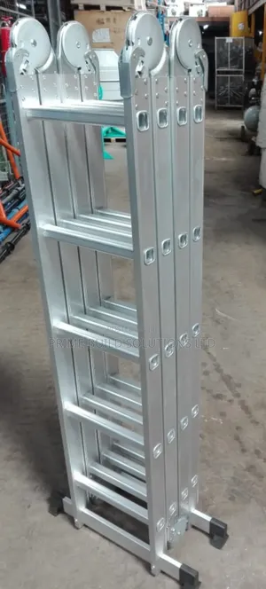 Aluminium Multipurpose Ladder With Big Hinge (4x6steps)