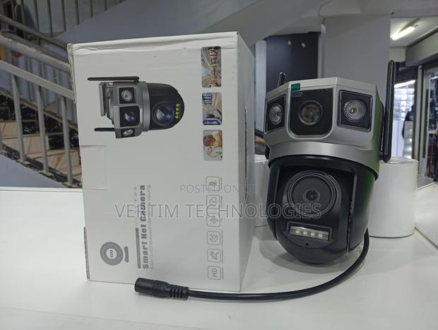 Wifi Dual Lens Wireless PTZ V380pro CCTV Camera 4mp Security Camera