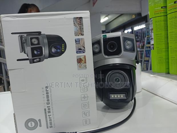 V380 Dual Lens Wall Mounted Wifi Nanny Camera 2way Audio