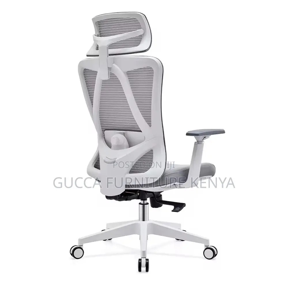 White Ergonomic Orthopedic Mesh Office Chair