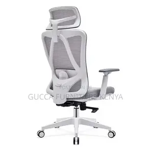 White Ergonomic Orthopedic Mesh Office Chair