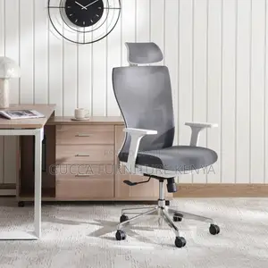White Ergonomic Orthopedic Mesh Office Chair