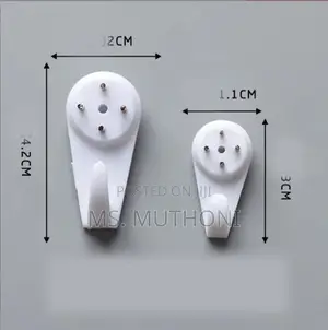 10pcs Traceless Hard Wall Picture/Hanging Hooks