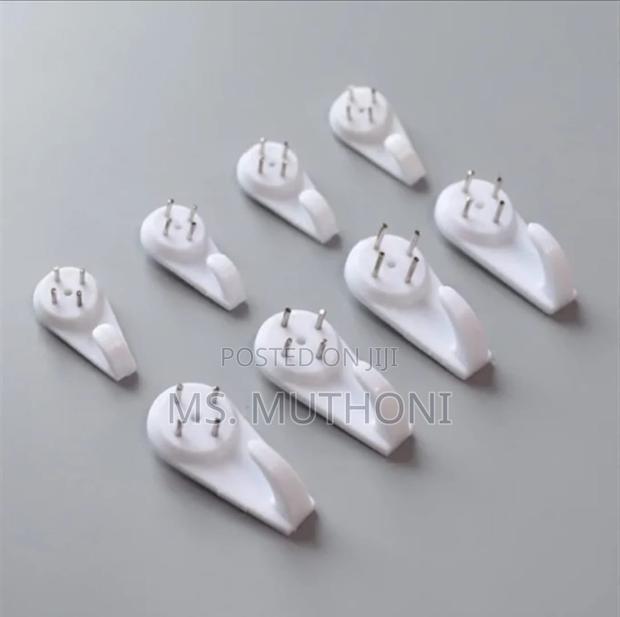 10pcs Traceless Hard Wall Picture/Hanging Hooks - thumbnail 5