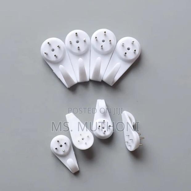 10pcs Traceless Hard Wall Picture/Hanging Hooks - thumbnail 6