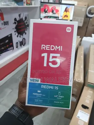 New Xiaomi Redmi 15 128 GB Black