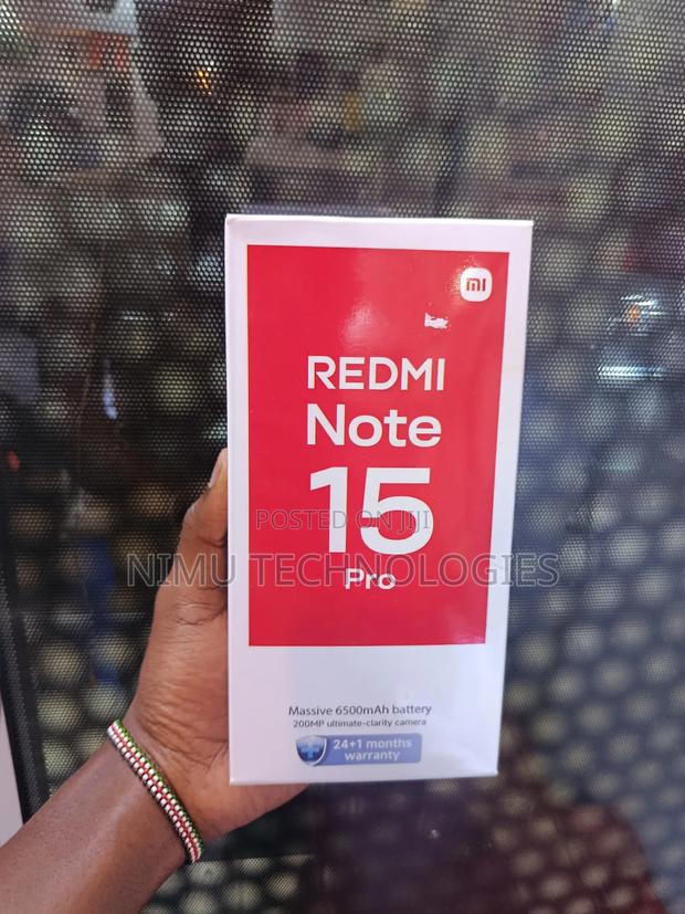 New Xiaomi Redmi Note 15 Pro 256 GB Black - thumbnail 2