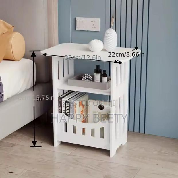 * Modern Nordic Style Wooden Storage Table - thumbnail 5