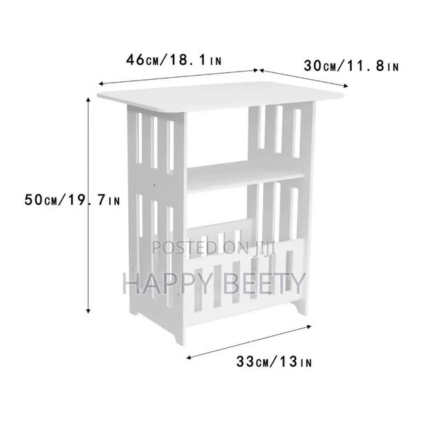 * Modern Nordic Style Wooden Storage Table - thumbnail 6
